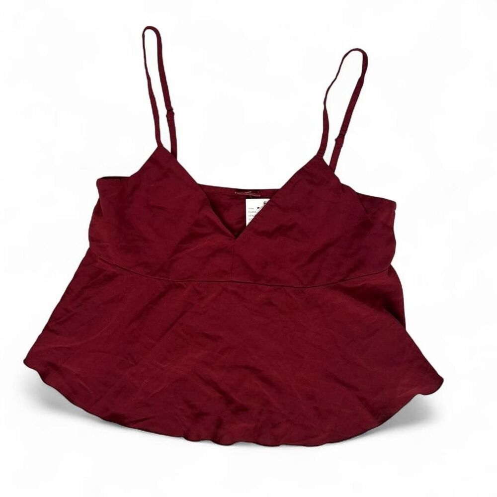 Brandy Melville burgundy cami top
